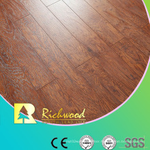 8.3mm E1 HDF AC3 Embossed Hand Scraped Elm V-Grooved Laminate Floor